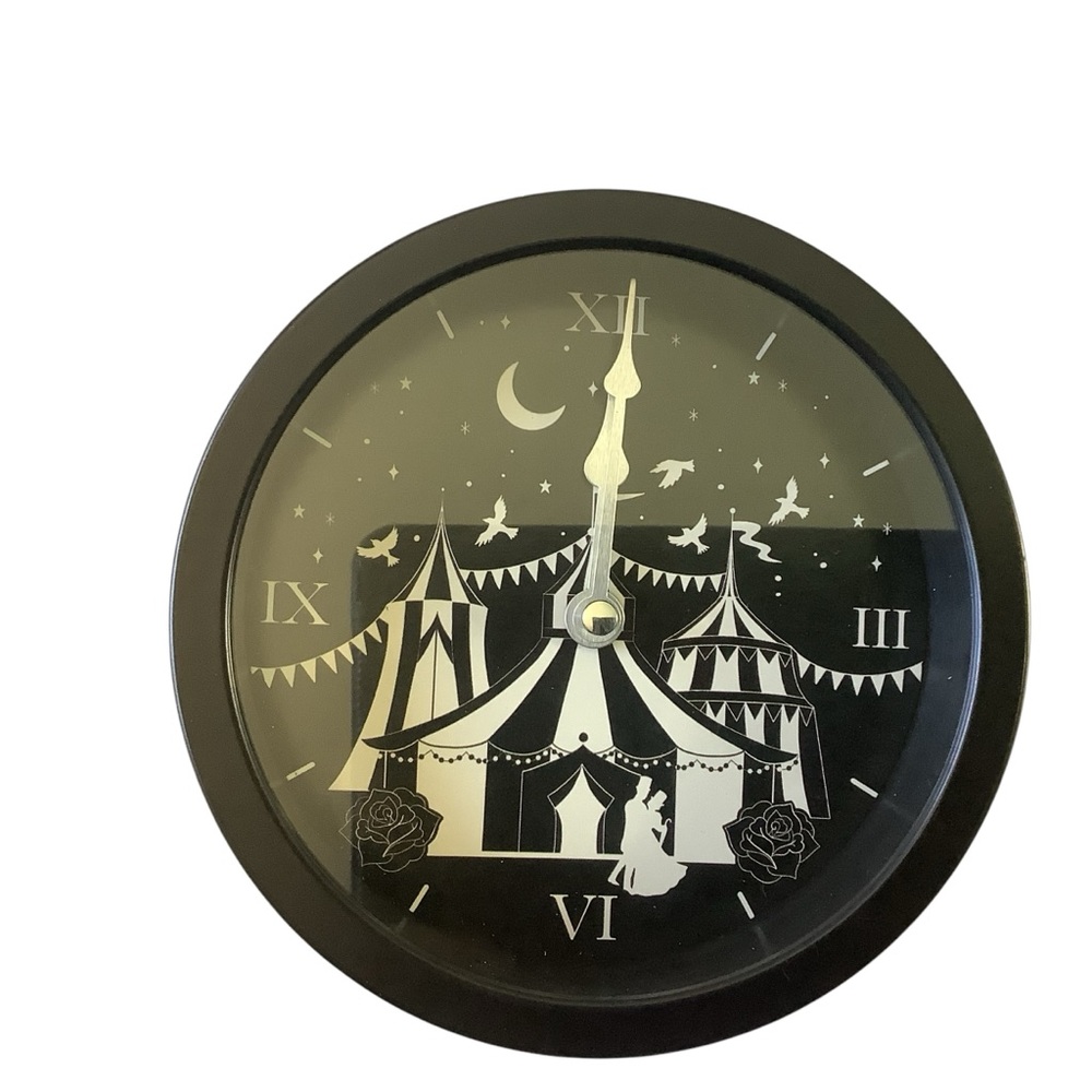 Owlcrate Exclusive The Night Circus inspired Desk Wall Clock Small NEW